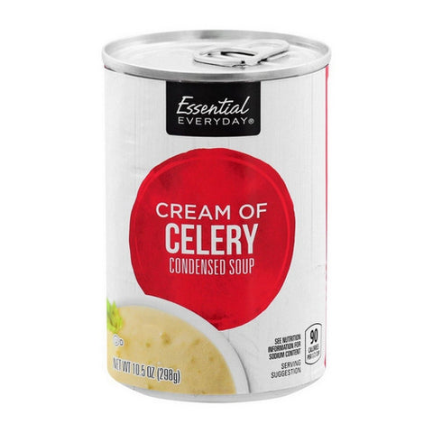 Cream Of Celery Condensed Soup 10.5 Oz (Case Of 24) by Essential Everyday