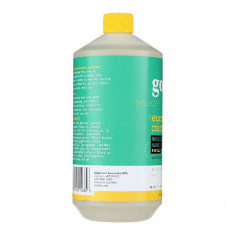 Alaffia, Alaffia Eucalyptus Mint Nourishing Hand Soap Refill, 32 Oz Alaffia