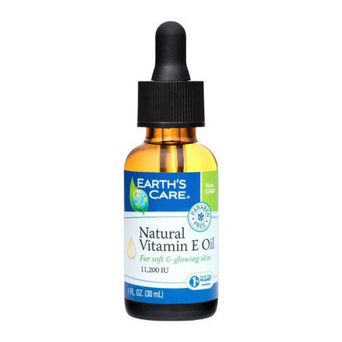 Earth's Care, Natural Vitamin E Oil, 1 Oz Earth's Care