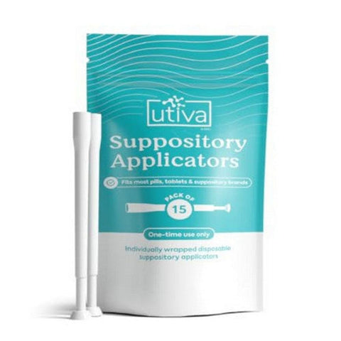Utiva, Suppository Applicators, 15 Count Utiva