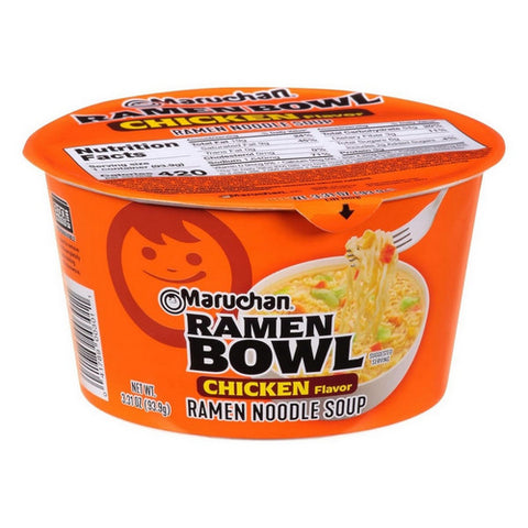 Chicken Flavor Ramen Noodles With Vegetables 3.31 Oz (Case Of 6) by Maruchan