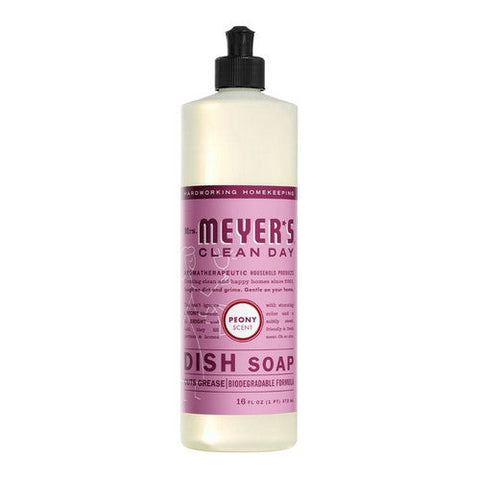 Mrs. Meyers Clean Day, Peony Dish Soap, 16 Oz Mrs. Meyers Clean Day