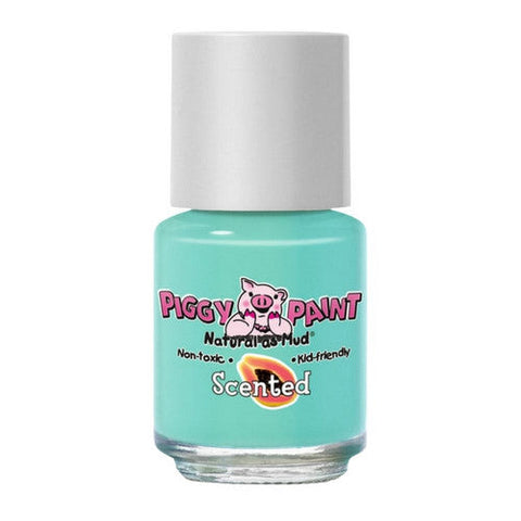 Piggy Paint, Papaya Party Scented Nail Polish, 0.25 Oz Piggy Paint
