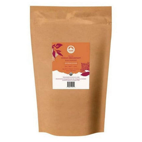 Young Mountain Tea, Organic Indian Breakfast Tea, 100 Bags Young Mountain Tea