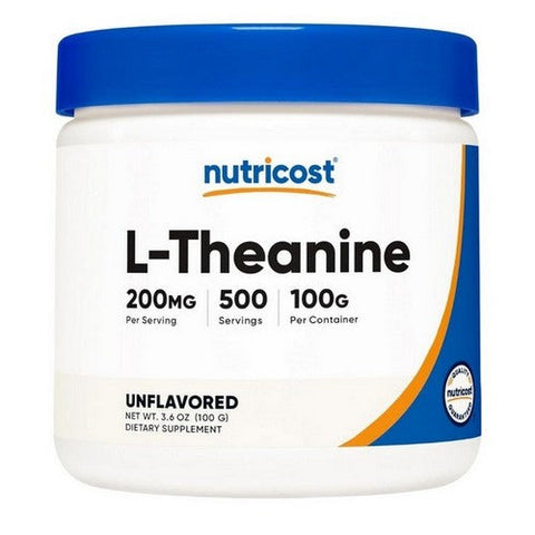 Nutricost, L-Theanine Powder, 100 Grams Nutricost