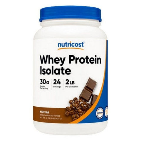 Nutricost, Whey Protein Isolate Powder Mocha, 2 Lbs Nutricost