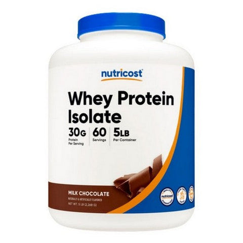 Nutricost, Whey Protein Isolate Powder Chocolate, 5 Lbs Nutricost