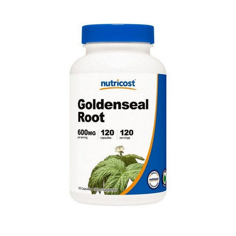 Nutricost, Goldenseal Root Capsules, 600 Mg, 120 Count Nutricost