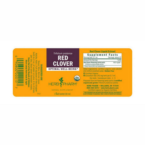 Herb Pharm, Red Clover, 1 Oz Herb Pharm