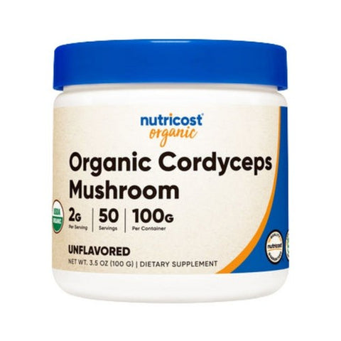 Nutricost, Cordyceps Powder Organic, 100 Grams Nutricost