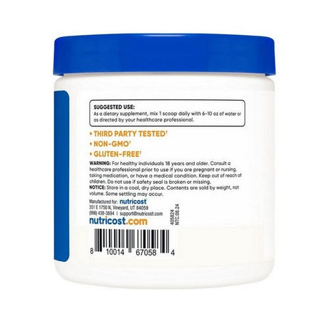 Nutricost, Beta Glucan 1,3/1,6 Unflavoured, 100 Grams Nutricost
