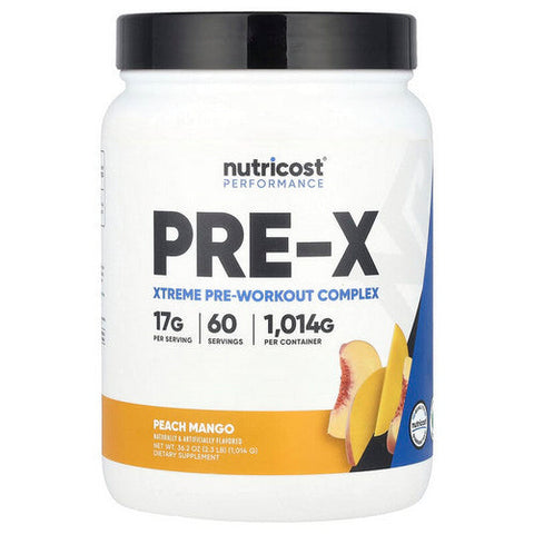 Nutricost, Pre-X Complex Peach Mango, 60 Servings Nutricost
