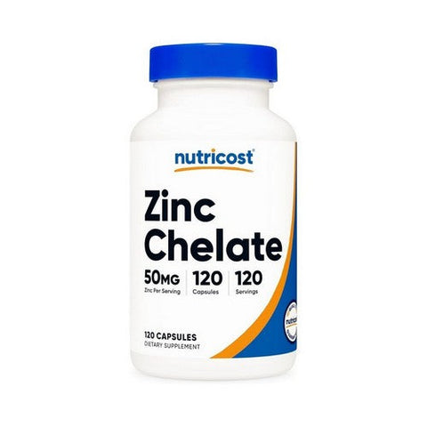 Nutricost, Zinc Chelate, 50 Mg, 120 Caps Nutricost