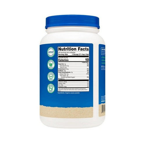 Nutricost, Organic Acacia Fibre Powder Unflavoured, 2 Lbs Nutricost