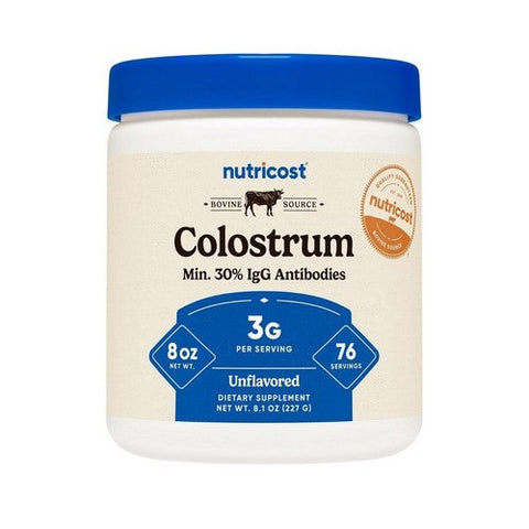 Nutricost, Colostrum Unflavoured, 8 Oz Nutricost