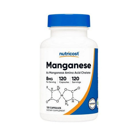 Nutricost, Manganese, 8 Mg, 120 Caps Nutricost
