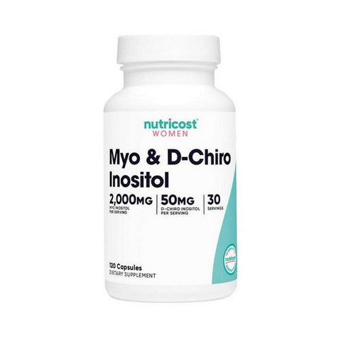 Nutricost, Women Myo And D-Chiro Inositol, 2000 Mg, 120 Count Nutricost