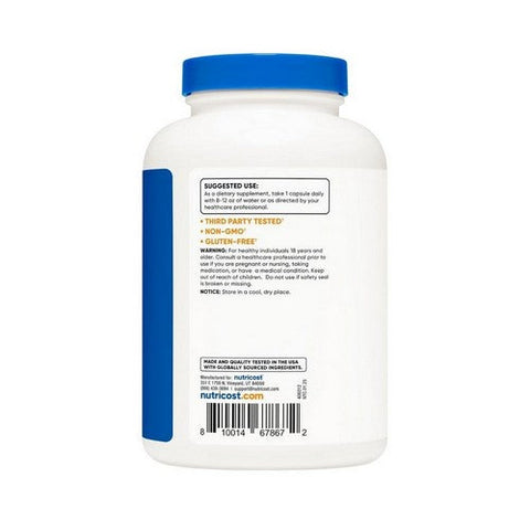 Nutricost, Fadogia Agrestis Capsules, 600 Mg, 240 Count Nutricost
