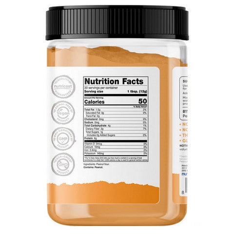 Nutricost, Pantry Peanut Butter Powder Flour, 12.5 Oz Nutricost