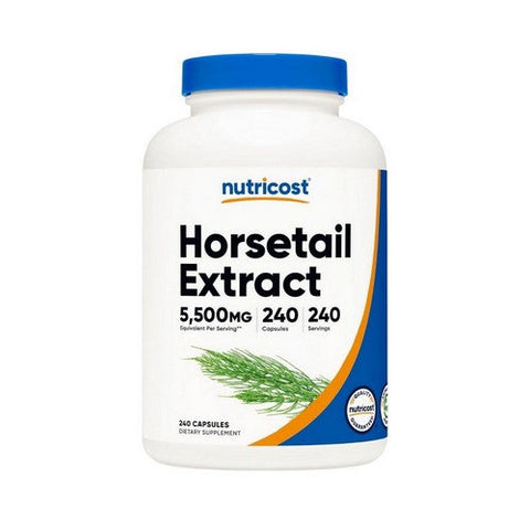 Nutricost, Horsetail Extract Capsules, 5500 Mg, 240 Count Nutricost