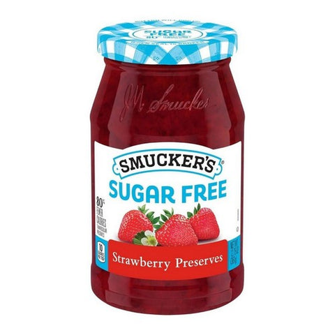 Sugar Free Strawberry Preserves 12.8 Oz (Case Of 8) by Smucker's