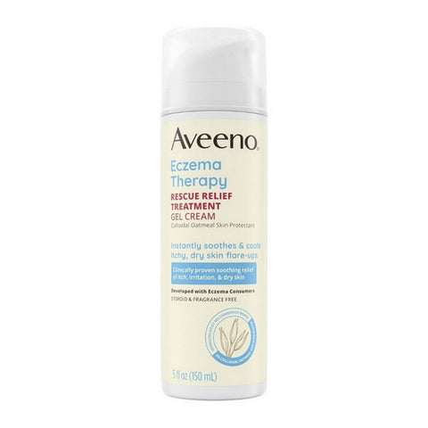 Eczema Therapy Rescue Relief Treatment Gel Cream 5 Oz (Case Of 3) by Aveeno