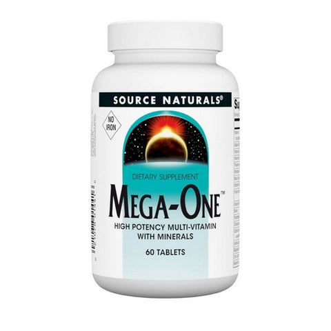 Source Naturals, Mega-One No Iron, 60 Tabs Source Naturals