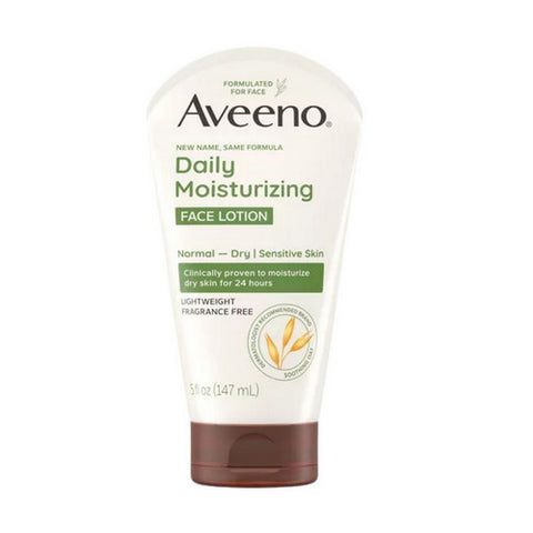 Daily Moisturizing Face Cream For Dry Skin 5 Oz (Case Of 3) by Aveeno