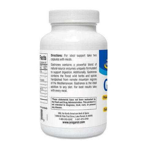 North American Herb & Spice, North American Herb And Spice Gastronex, 90 Capsules North American Herb & Spice
