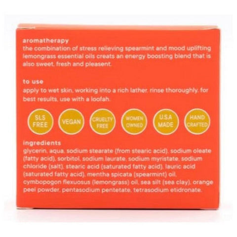 Latika Soap, Bar Soap Energy Boost, 4 Oz Latika Soap