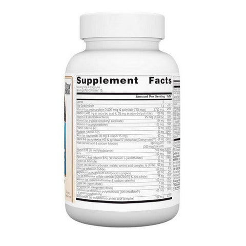 Source Naturals, Life Force Multiple No Iron, 60 Caps (No Iron) Source Naturals