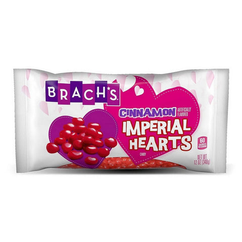 Cinnamon Imperial Hearts 12 Oz (Case Of 24) by Brach's