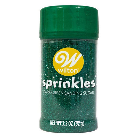 Sugar Sprinkles Dark Green 3.2 Oz (Case Of 6) by Wilton