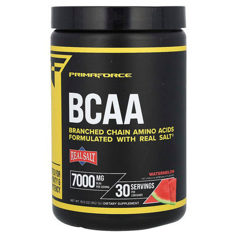 Primaforce, BCAA Powder Watermelon, 7000 Mg, 30 Servings Primaforce