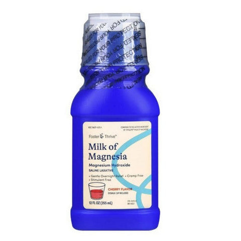 Foster And Thrive, Milk Of Magnesia, 12 Oz Foster And Thrive