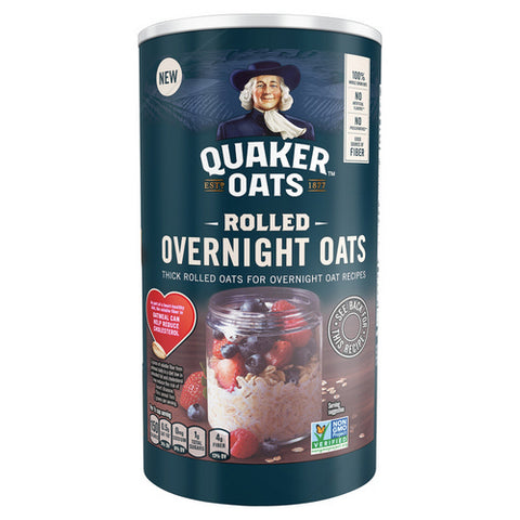 Quaker Rolled Overnight Oats 19 Oz (Case Of 12) by Quaker