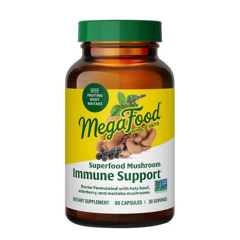 MegaFood, Superfood Mushroom Immune Support, 60 Capsules MegaFood