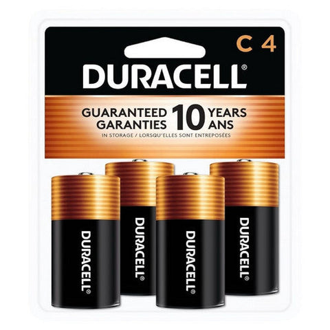 Duracell, Alkaline Batteries C4, 4 Count Duracell