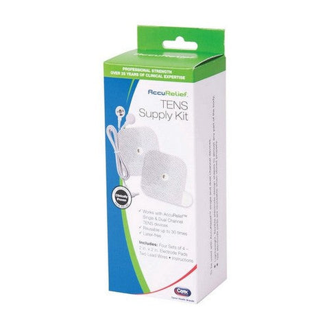 Carex, AccuRelief Tens Universal Supply Kit, 1 Count Carex