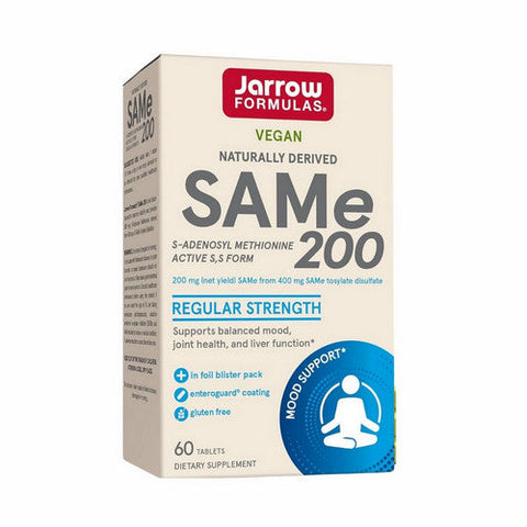 Jarrow Formulas, SAM-e, 200 mg, 60 Tabs Jarrow Formulas