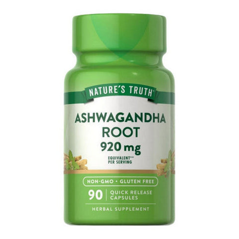 Nature's Truth, Ashwagandha Root Quick Release, 920 Mg, 90 Caps Nature's Truth