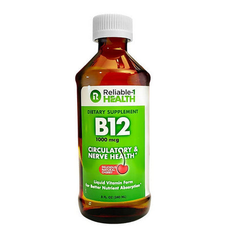 Liquid Vitamin B12 8 Oz by Reliable1