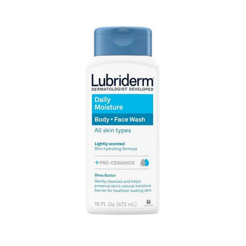 Daily Moisture Face And Body Wash 16 Oz by Lubriderm