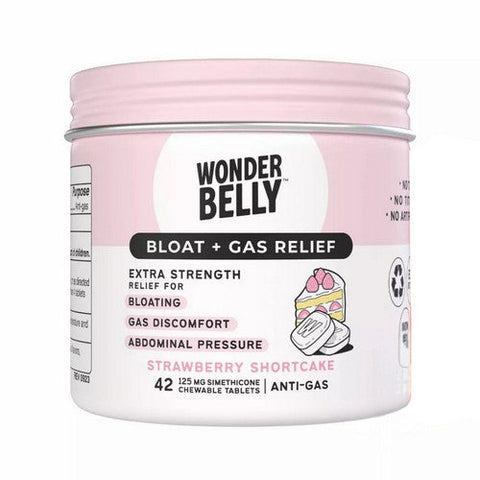 Wonderbelly, Bloat Plus Gas Mango Smoothie, 42 Count Wonderbelly