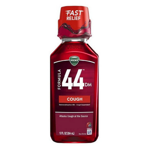 Gillette, VapoCool 44DM Cough Berry Flavor, 12 Oz Gillette