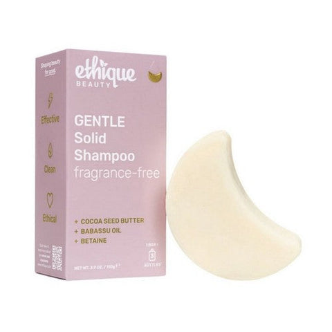 Ethique, Gentle Solid Shampoo Fragrance Free, 3.9 Oz Ethique
