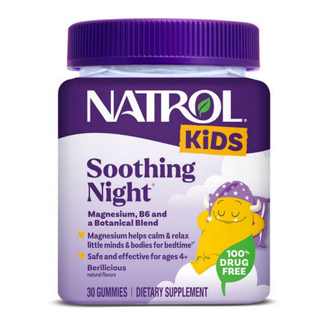 Kids Soothing Night Gummy 30 Count by Natrol