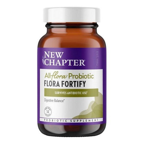 New Chapter, All Flora Probiotic Flora Fortify, 14 Vegan Capsules New Chapter