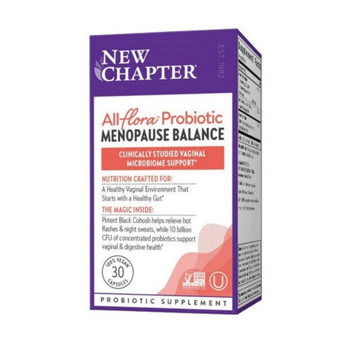 New Chapter, All Flora Probiotic Menopause Balance, 90 Veg Caps New Chapter