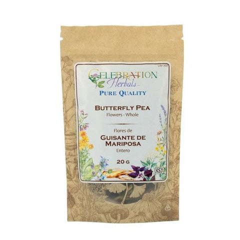 Celebration Herbals, Butterfly Pea Flower Whole, 8 Oz Celebration Herbals